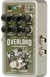 Electro-Harmonix Nano Operation Overlord Overdrive Guitar Effect Pedal EHX
