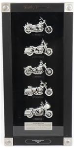 Harley Davidson 2008 Holiday Collection Motorcycles Of The Nineties Framed
