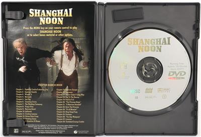 Shanghai Noon DVD Movie Jackie Chan Owen Wilson Lucy Liu