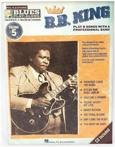 BB King Blues Play Along Volume 5 Electric Guitar Book