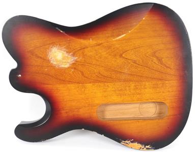Michael Kelly Tele Flat Distressed Sunburst Electric Guitar Body