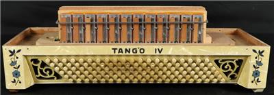 Vintage Hohner Tango IV Piano Accordion Pearl Red w/ Case Made in Germany