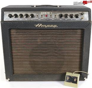 Vintage 1965 Ampeg G-12 Gemini I Guitar Tube Combo Amplifier