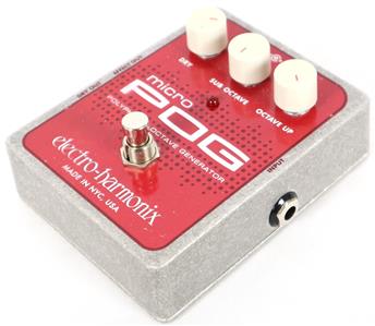 Electro-Harmonix Micro POG Polyphonic Octave Generator Guitar Effect Pedal EHX