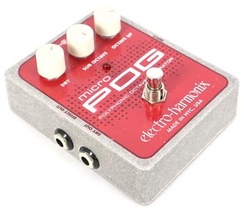 Electro-Harmonix Micro POG Polyphonic Octave Generator Guitar Effect Pedal EHX