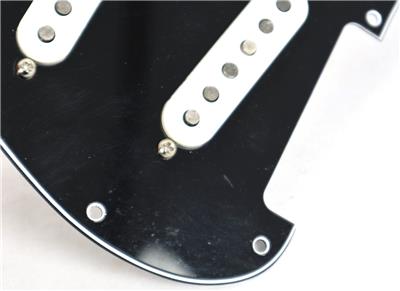 Fender 75th Anniversary Stratocaster 60s Pickups SSS Loaded Black Pickguard