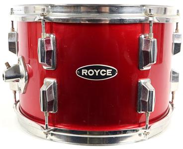 Vintage Royce Red Rack Tom Drum 12