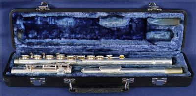 Vintage Selmer Bundy Flute Project w/ Case Woodwind Band Instrument
