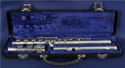 Yamaha 221 Flute Project w/ Case Woodwind Band Instrument Japan