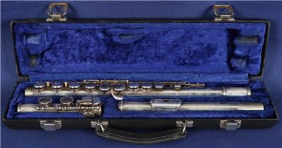 Yamaha 221 Flute Project w/ Case Woodwind Band Instrument Made in Japan