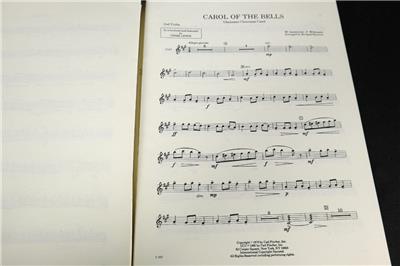 Carol Of The Bells Ukrainian Christmas Sheet Music Score by Shari Lewis