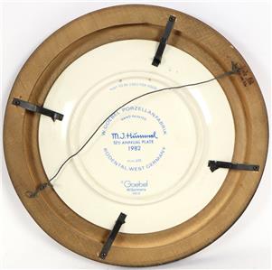 1982 Hummel Collector Plate Hand-Painted Germany Goebel-Porzellanfabrik