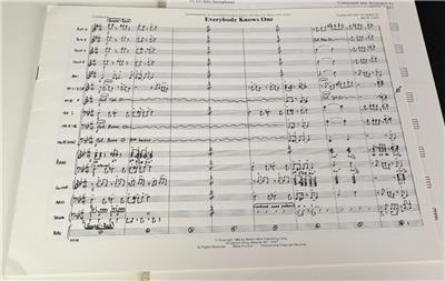 Everybody Knows One Sheet Music Score Book Rick Tait Jazz Up Front Belwin