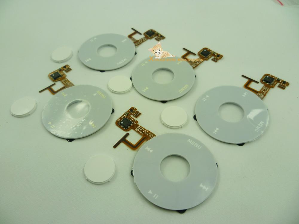 10pcs black clickwheel black central button fr ipod 5th gen video 30gb 60gb 80gb