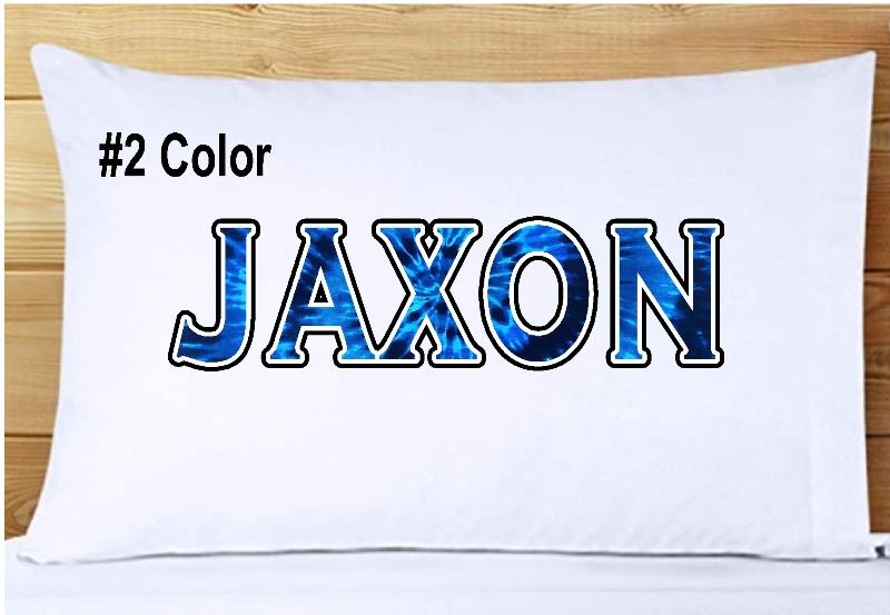 BUNTER NAMEN KISSENBEZUG Personalisiert 6 Designs Super Weich Bettwäsche Geschenk Pastell - Bild 10 von 14