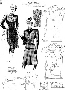 SAMPLER CD 9 Haslam Dresscutting 30s-50s Booklet Scans Fashion ...