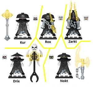 ニッポリヒト Demo5 Ninjago Forbidden Five 2025 Minifigure Set of 5 Series 1 Kur Rox