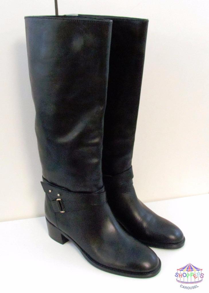 J Crew Parker Vachetta Leather Knee High Extended Calf Boots style ...