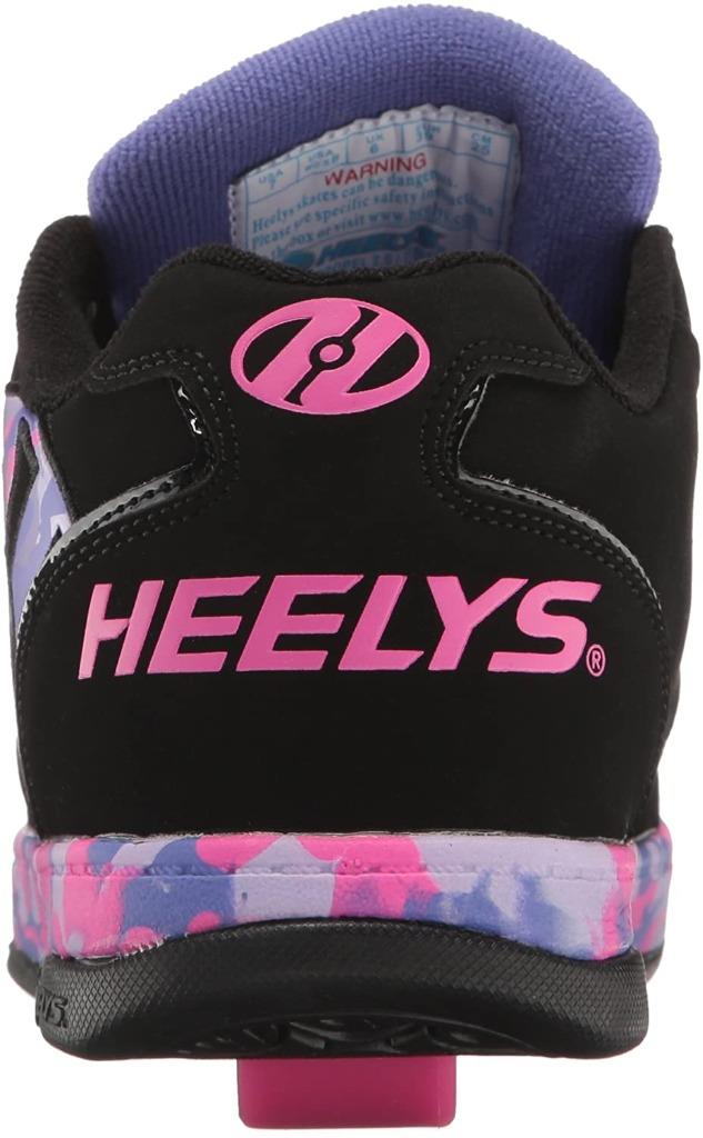 New Kids Youth Heelys Propel 2.0 Wheeled Skate Shoes Size 1Y-5Y Black 770986
