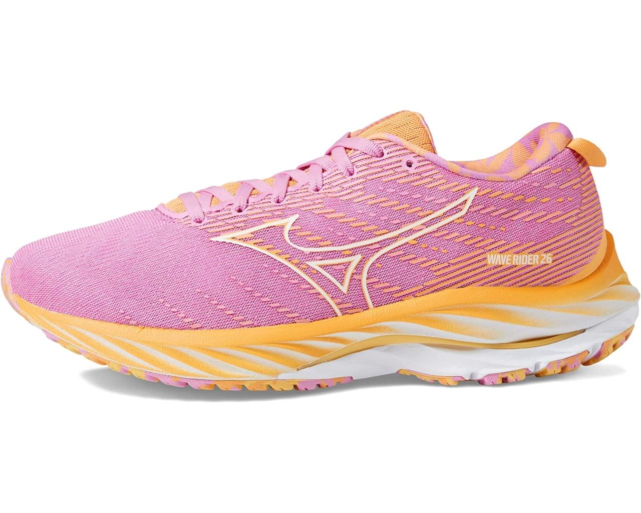 New Women's Mizuno Wave Rider 26 Roxy Running Shoes Size 8