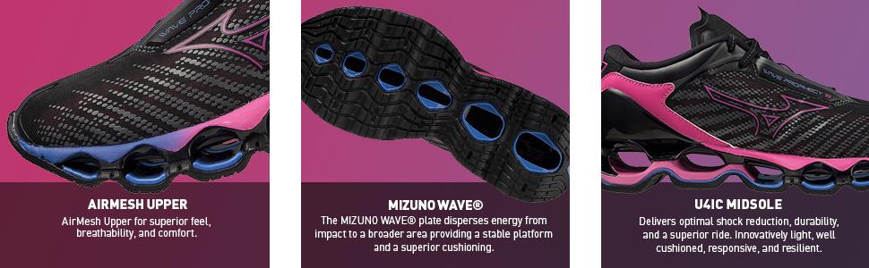 ●PROPHECY Mizuno Wave Prophecy 14 Men's Black/Gold – Holabird Sports