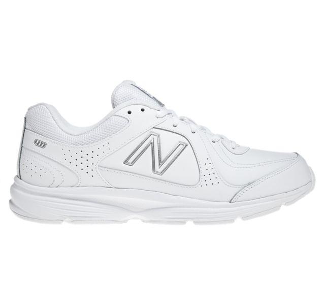 New Men's New Balance 411 MW411WT Walking Shoes Size 11 2e Wide White ...
