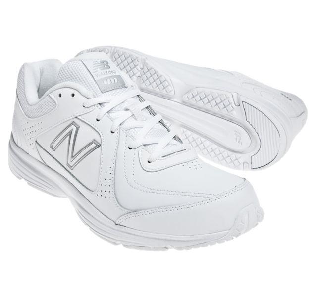 New Men's New Balance 411 MW411WT Walking Shoes Size 11 2e Wide White ...