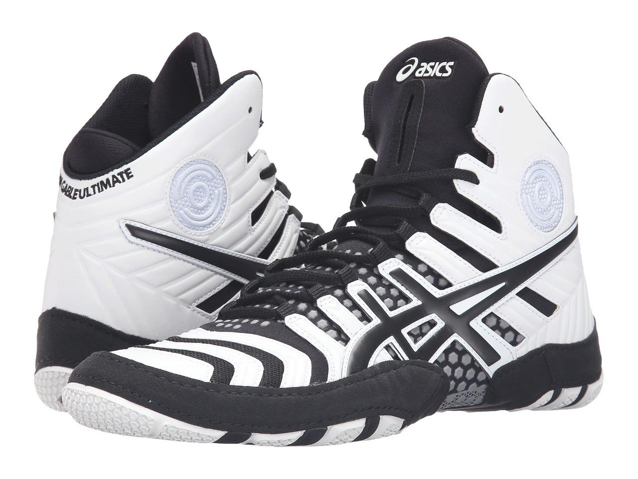 New Men's Asics Dan Gable Ultimate 4 Wrestling Shoes Size 8-15 White  J500Y-0190 | eBay