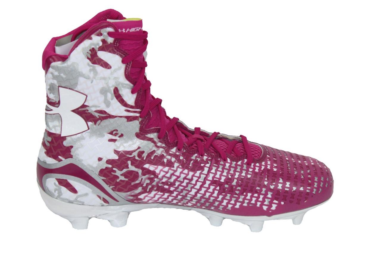 grey and pink soccer cleats
