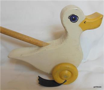 Vintage Walking Duck with Rubber Feet 20