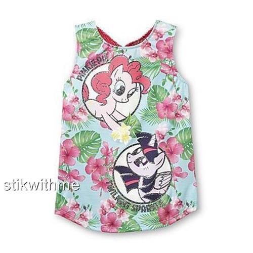 CLOTHING Charmmykitty TOPS Youth High-Low 6X OR My Little Pony Tank L 10/12 NEW - Picture 5 of 5