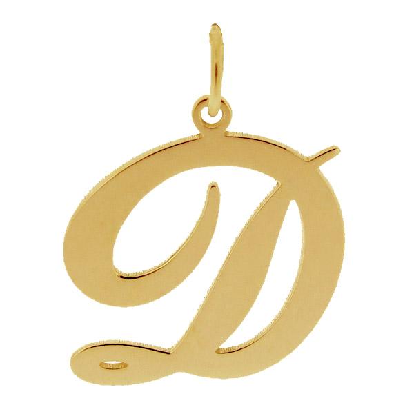 9CT GOLD PLATED ANY INITIAL LETTER NAME PENDANT CHARM NECKLACE WITH ...