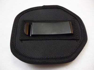 New Nylon Black Handcuff Case with Snap Close and Belt Clip Hand Cuffs ...