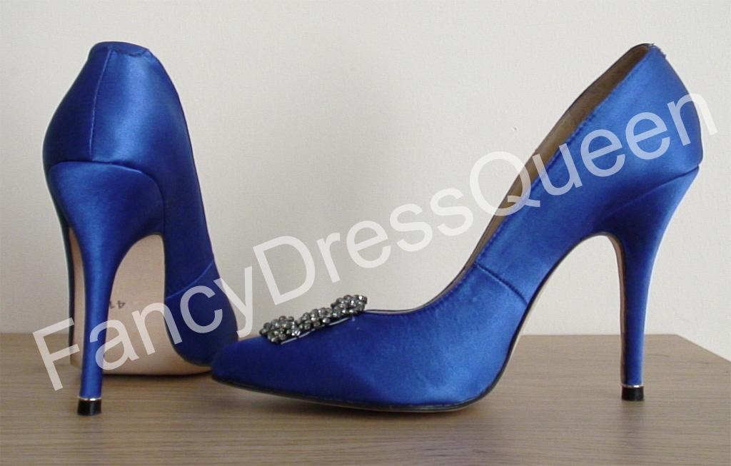 Something Blue Sex and the City Wedding Shoes EU 35-41 UK 3-7 US 5.5-9. ...