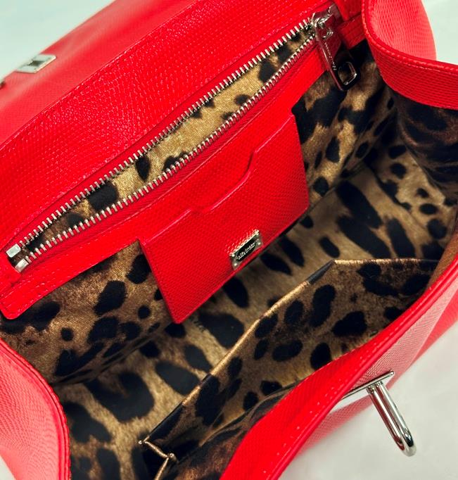 ハンドバッグ DOLCE & GABBANA rafia red corn blend shopping bag 1155424203_o.jpg