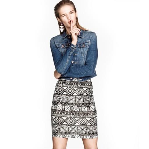 M Blogger Fave Blue Distressed Denim Ripped//Frayed Fitted Fashion Jacket S L