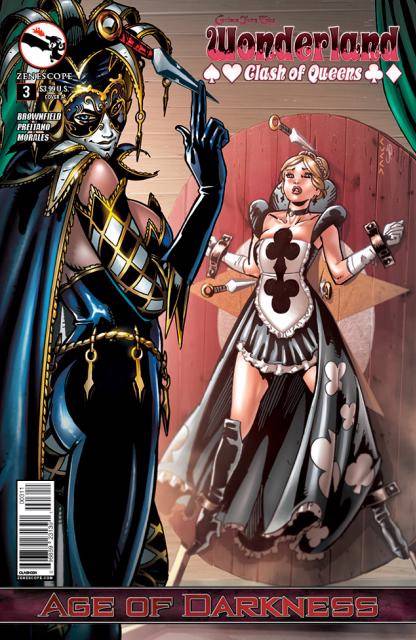 grimm fairy tales wonderland clash of queens #3 cucca cover a