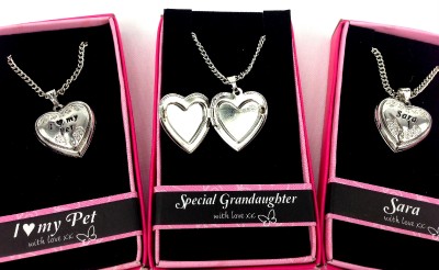 Nombre Personalizado Amor medallones Collar-Kay//kayleigh//Keira//Kelly//Kim//Kirsty//Leah
