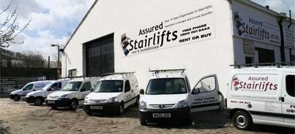 Assured Stairlifts Fleet & Headquarters
