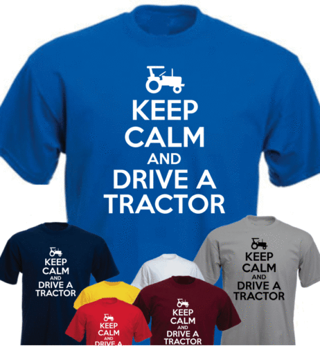 Calm Drive A Tractor