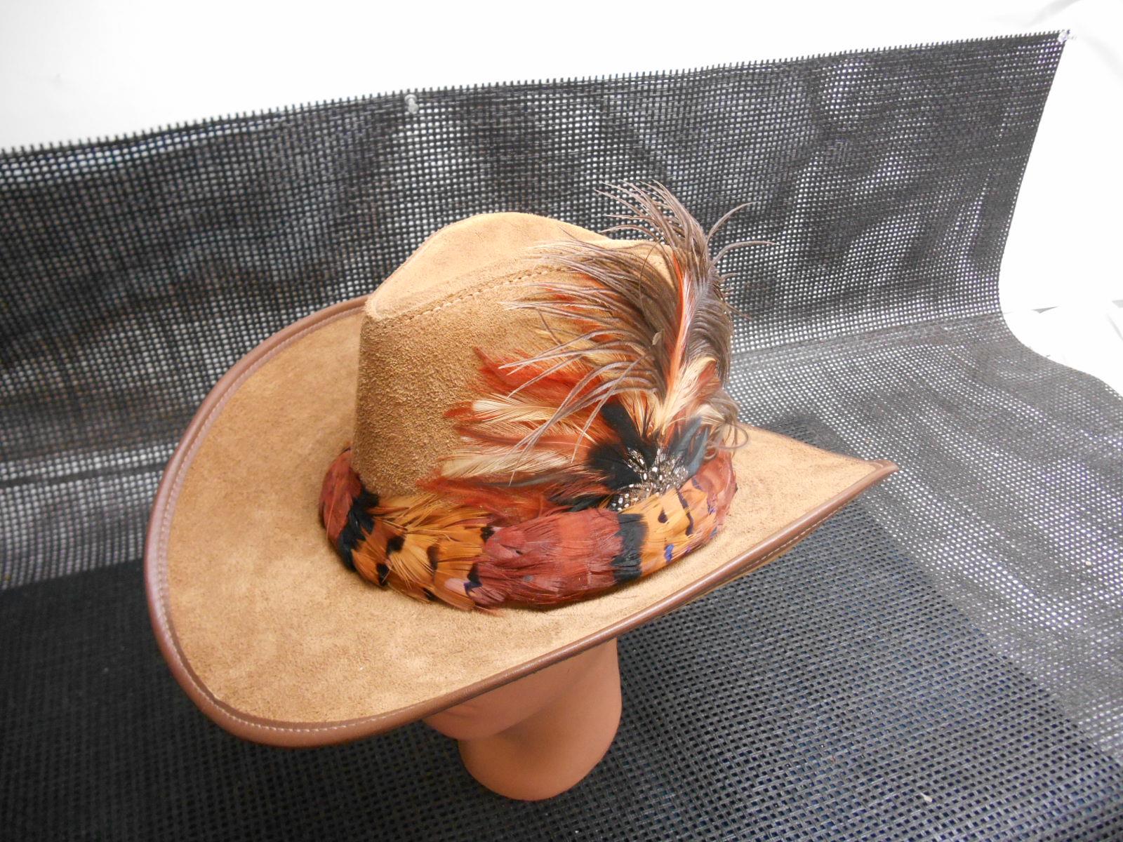 mens hat feathers