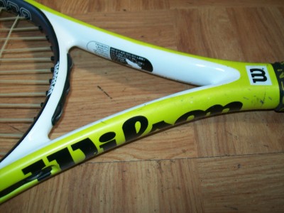 ウェア Wilson surge Wilson Hyper Pro Staff 5.1 Surge X 27.5 in, 4 3/8 Excellent