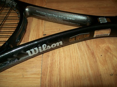 Wilson Hammer 5.9 Stretch 95 4 1/4 grip Tennis Racquet | eBay