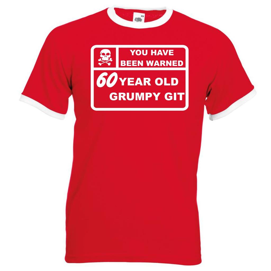 ALTRA Maglietta personalizzata da uomo divertente compleanno scontrosa vecchia git regali