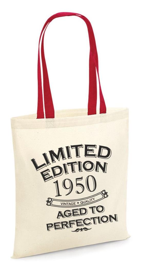 64th Party Cotton Tote Bag Birthday Presents Gifts Year 1955 Shopper Shopping 