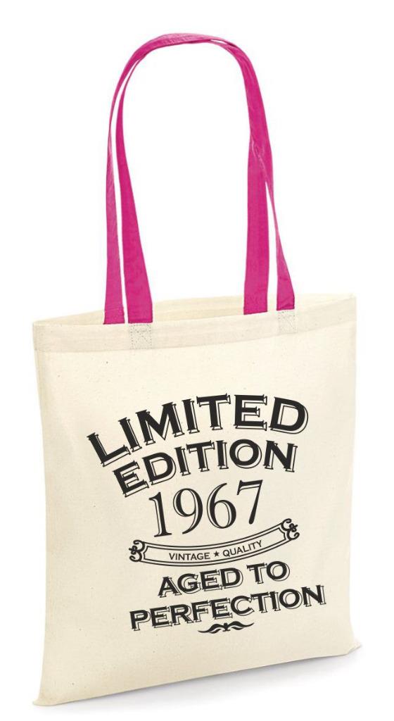 55th Party Cotton Tote Bag Birthday Presents Gifts Year 1964 Shopper Shopping 