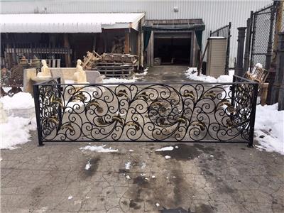 THE BEST HAND MADE WROUGHT IRON VICTORIAN STYLE ESTATE BALCONY RAILINGS  RK5
