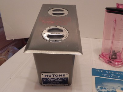 nutone food center model 221 blender