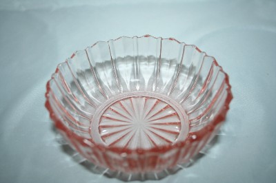 Find Your Fortune Here! Pink Depression Glass by Hocking