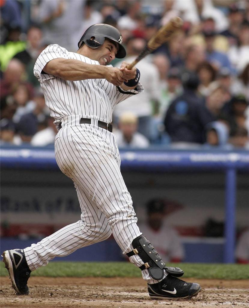 有关以下物品的详细资料: jorge posada 11x17 poster photo banner